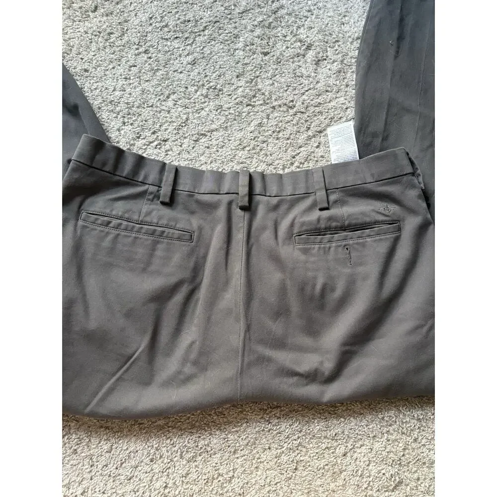 Men’s Dockers Dark Grey Dress Pants Size 40 X 30